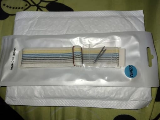 Customer photo review of Polar Nylon Loop Band for Polar Smartwatch - Durable Replaceable Strap