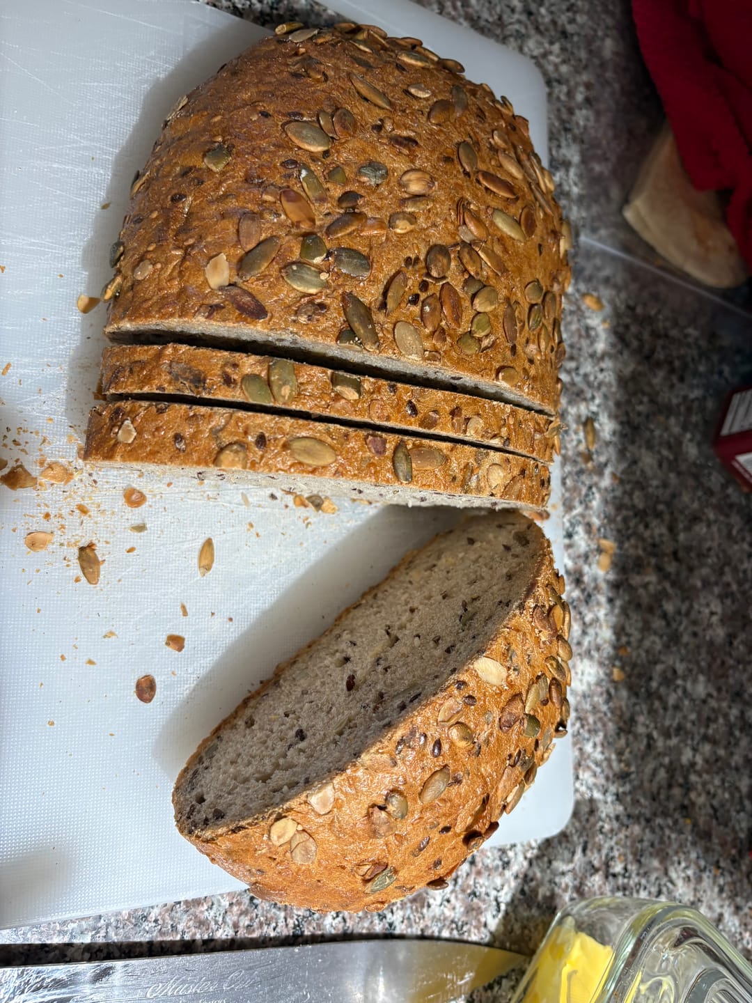 Customer photo review of Premium Seed Sourdough 750g