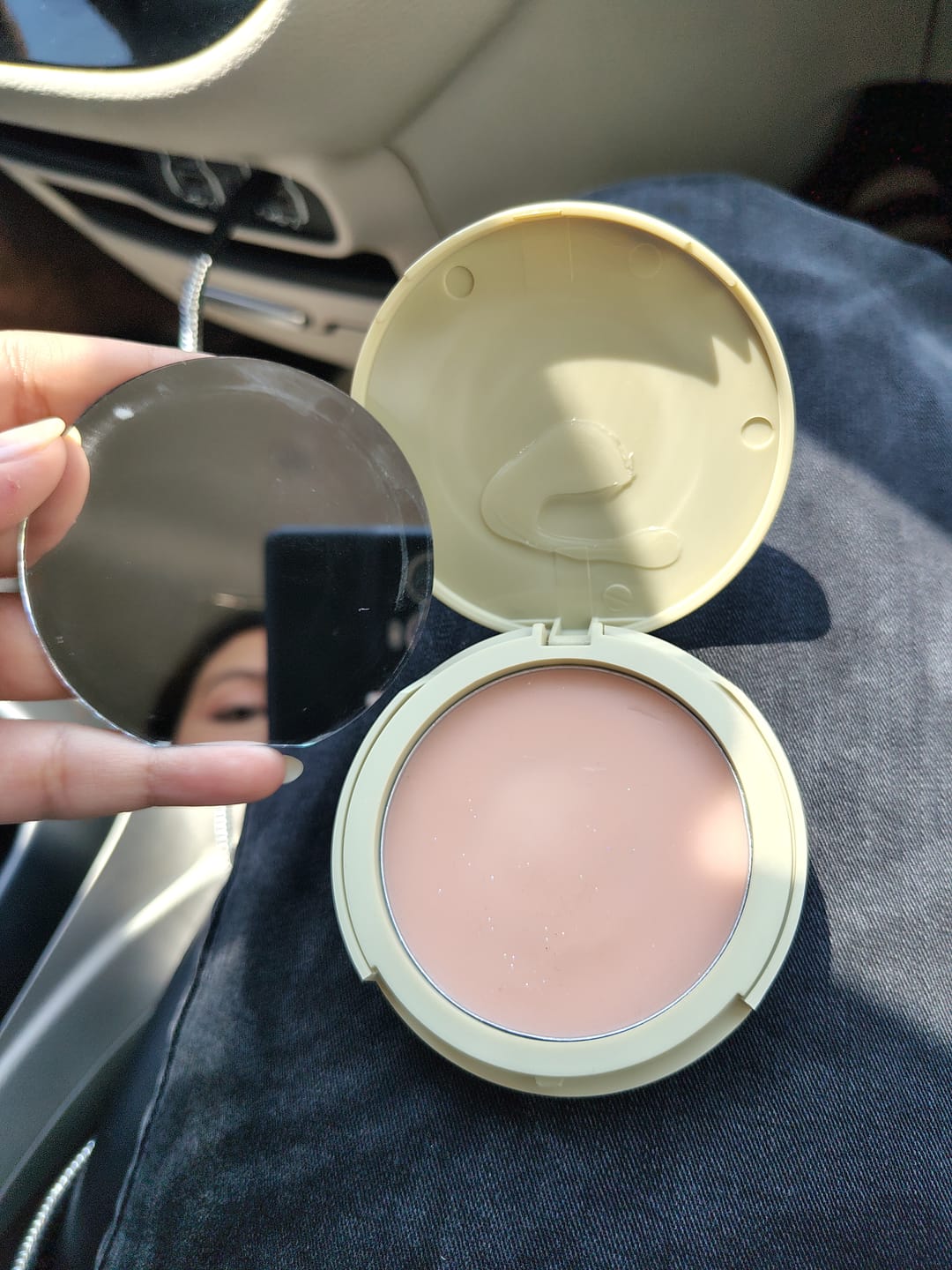 Customer photo review of POLVO EN GEL MATIFICANTE