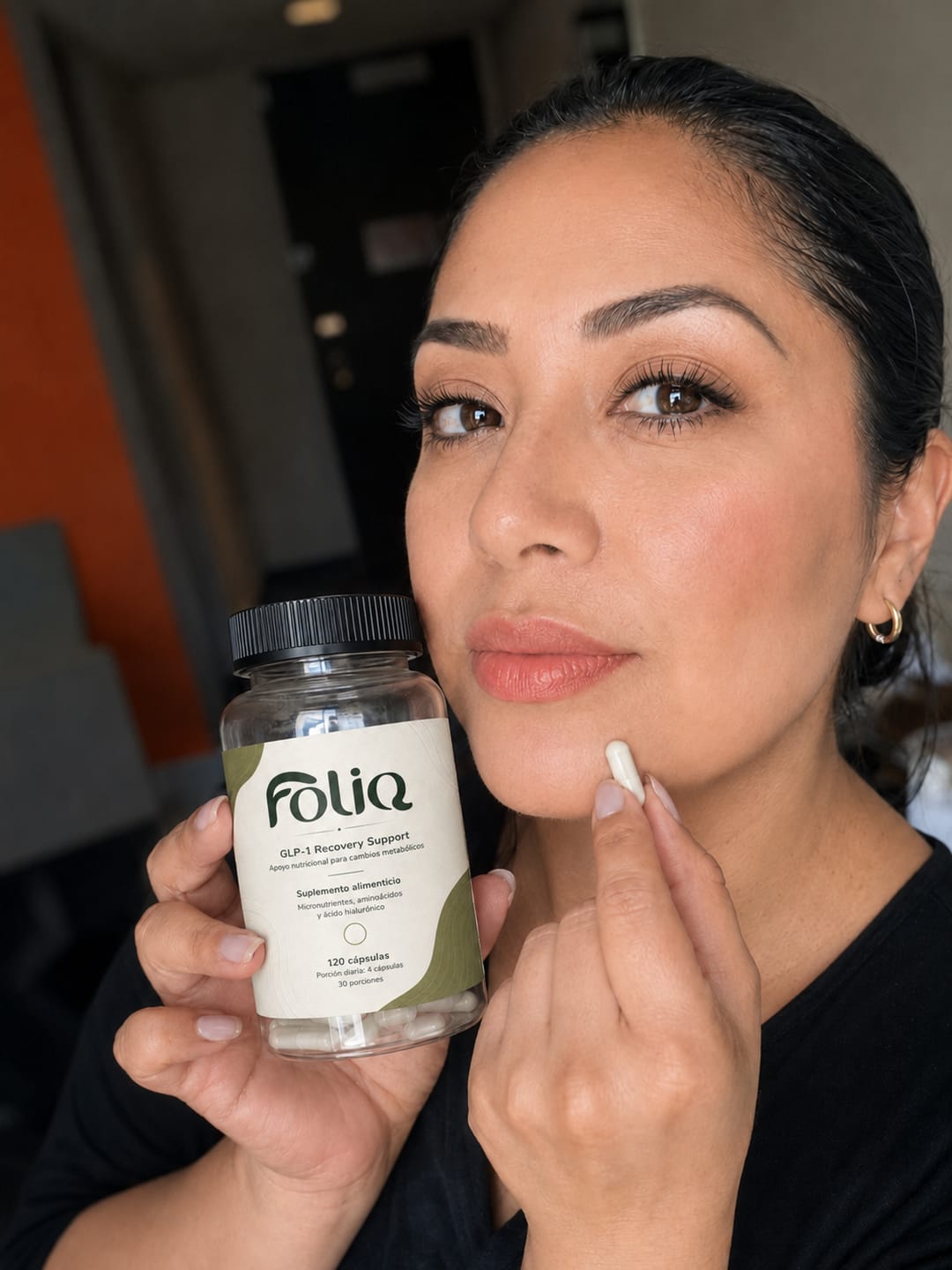 Customer photo review of FOLIQ® Recovery™ – Protocolo de Recuperación Capilar GLP-1