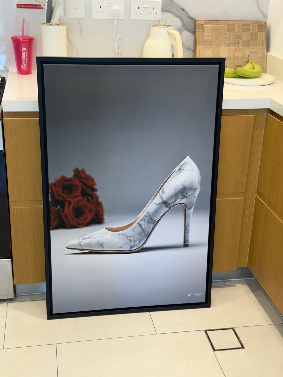 Customer photo review of Marble Heel V.2