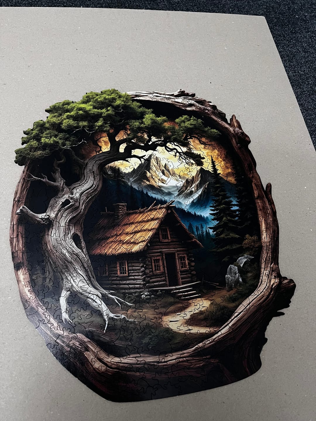 Customer photo review of Ağaç Ev - Ahşap Puzzle