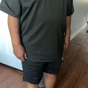 Customer photo review of 🔥Summer Sets 50% Off Exclusive ✨ Summer Men’s Short-Sleeve Crew-Neck Fitness Sports Casual Set