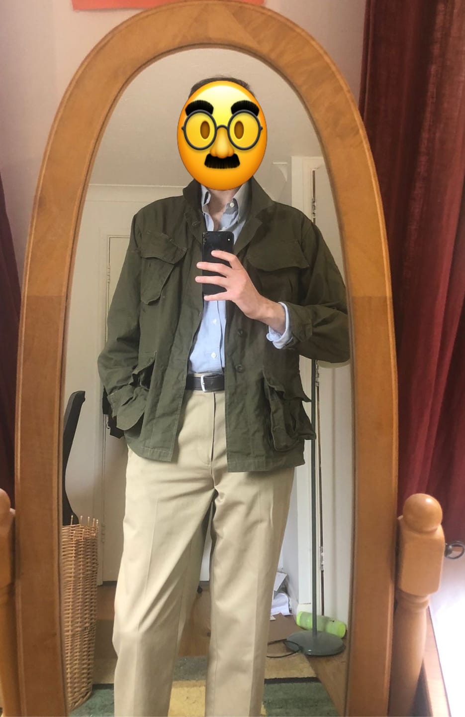 Customer photo review of US Army 5th Model Tropical Jungle Fatigue Jacket