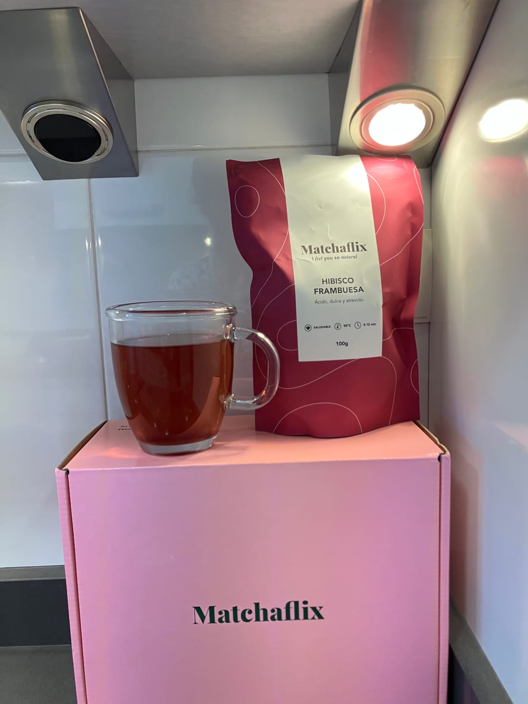 Customer photo review of Hibisco Frambuesa