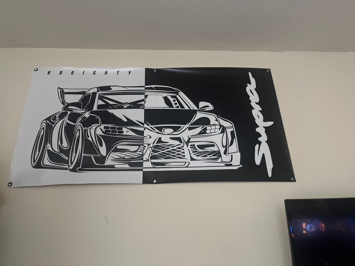 Customer photo review of 80Eighty® Split Banner