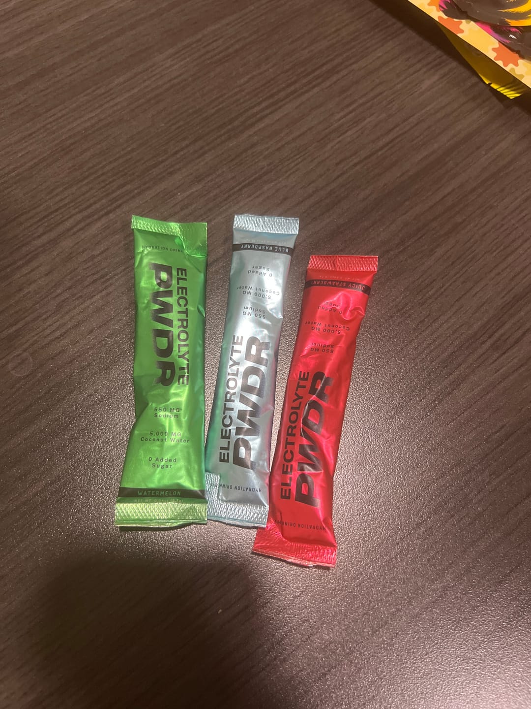 Customer photo review of ELECTROLYTE PWDR