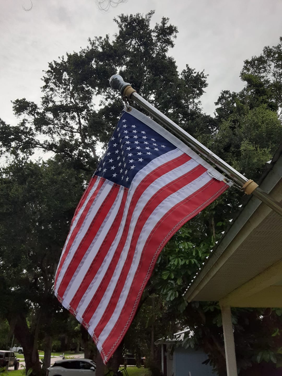 Customer photo review of 16" x 24" American Flag