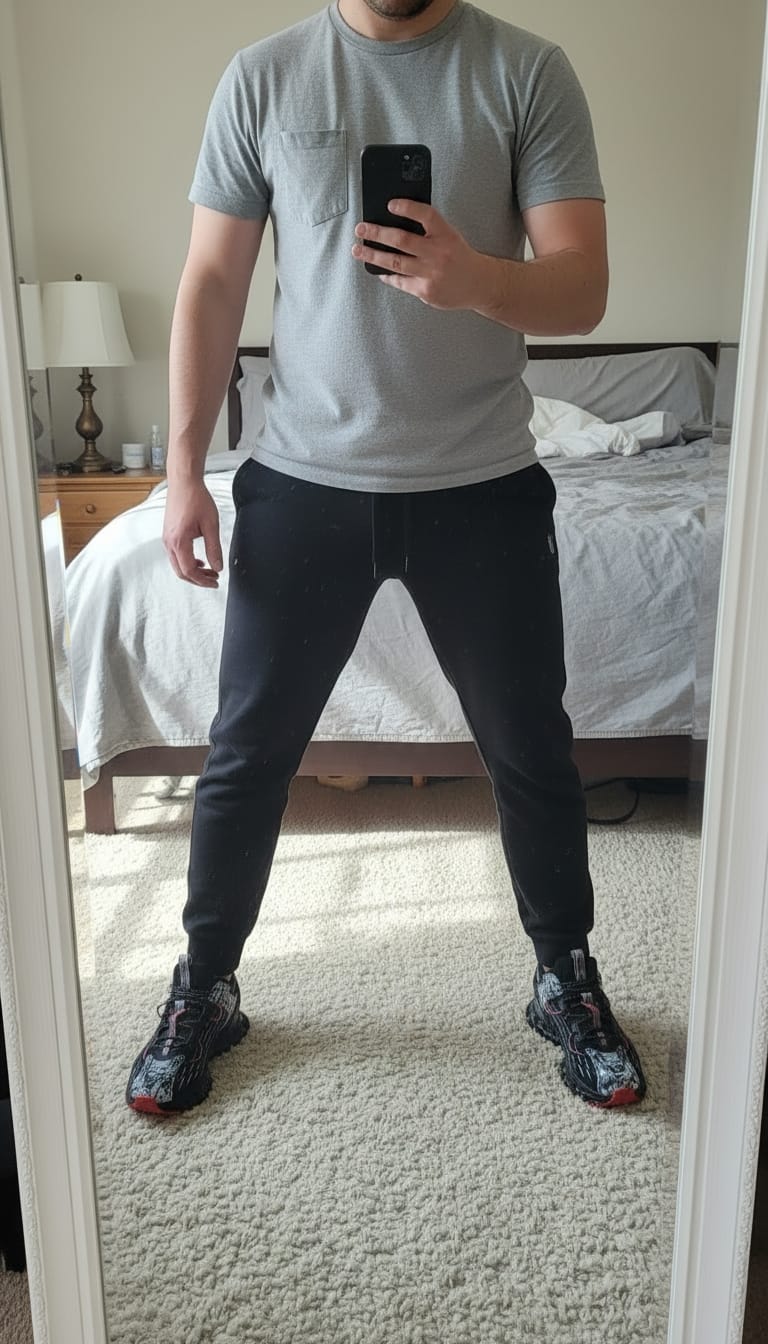 Customer photo review of StepVoid™ — RiftRunner Obsidian Red