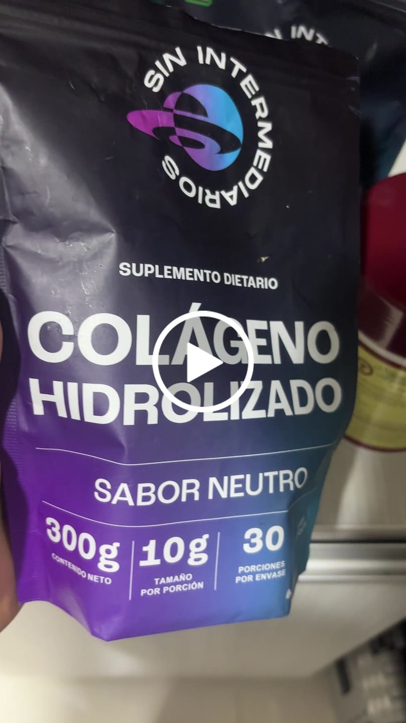 Customer video review of Colágeno Hidrolizado