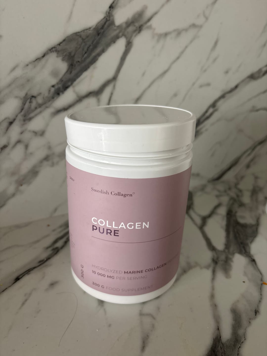 Customer photo review of Geriamas jūrinis kolagenas - Swedish Collagen Pure (grynas, milteliais), 300g