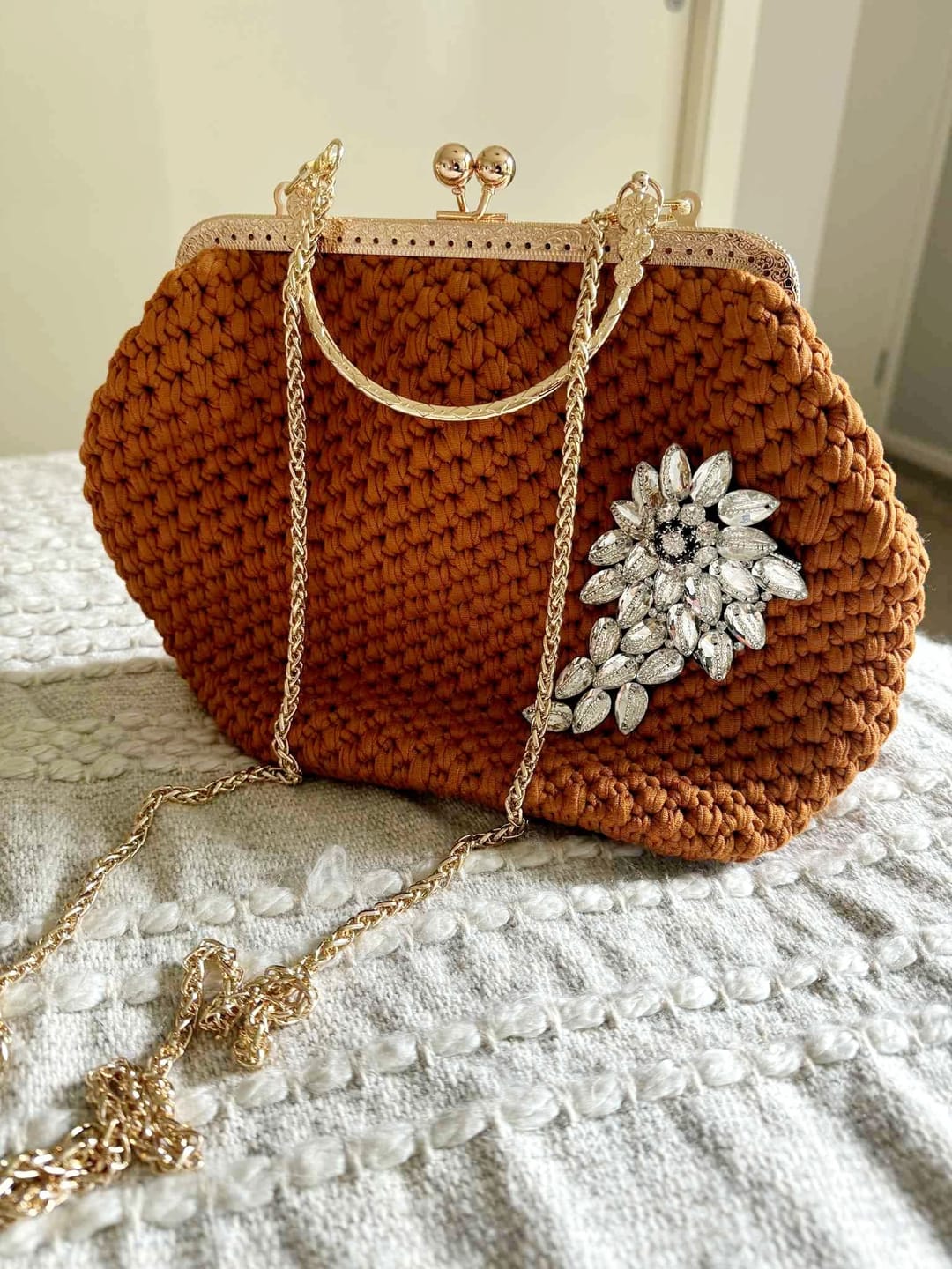 Customer photo review of Lotus Handbag DIY KIT