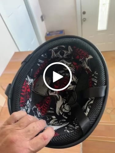 Customer video review of Smallest lightest DOT Beanie Helmet Flat Black No Peak