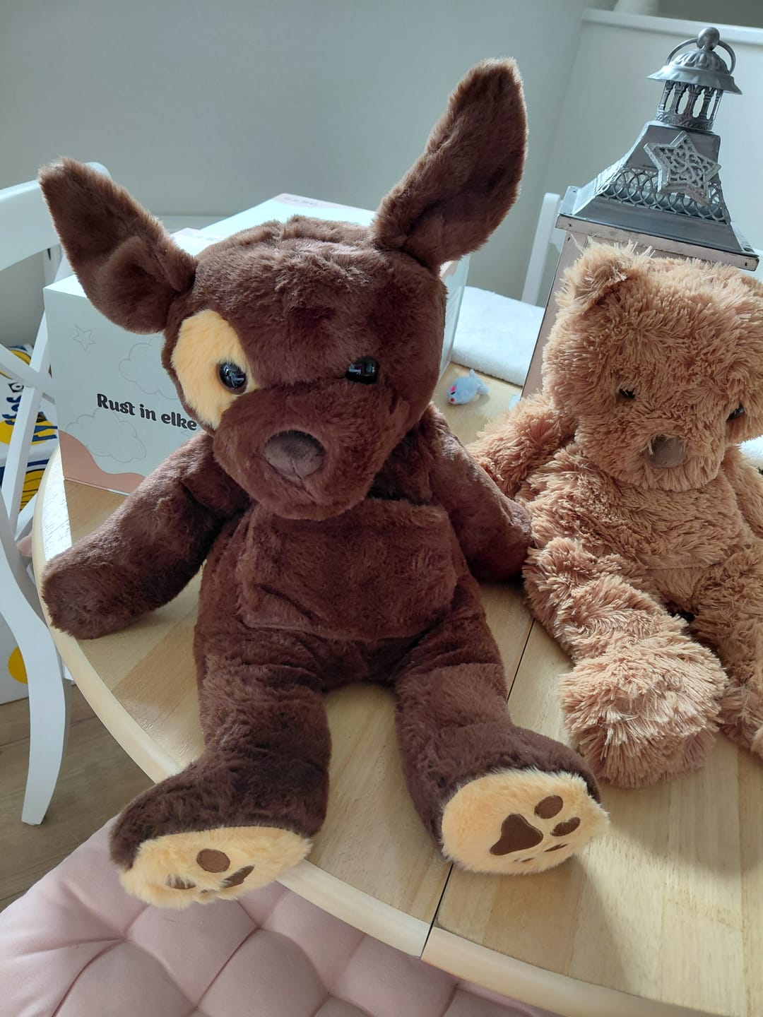 Customer photo review of (pre-order) Verzwaringsknuffel Hond 2,2 kg + Gratis Pittenzakje
