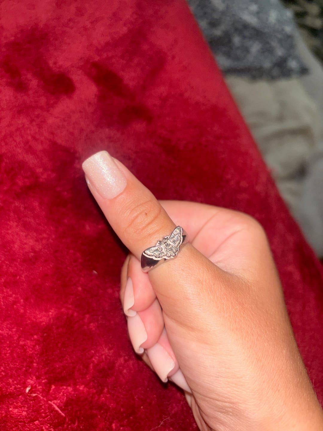 Customer photo review of MOTH RING
