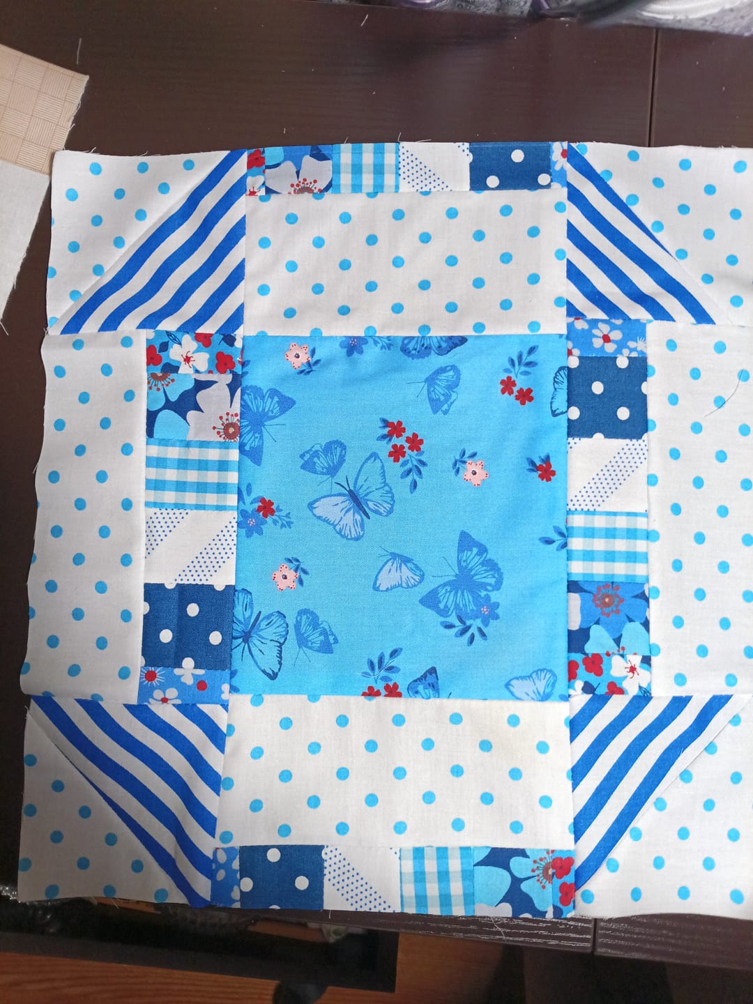 Customer photo review of Mrs Quilty Subscription Box