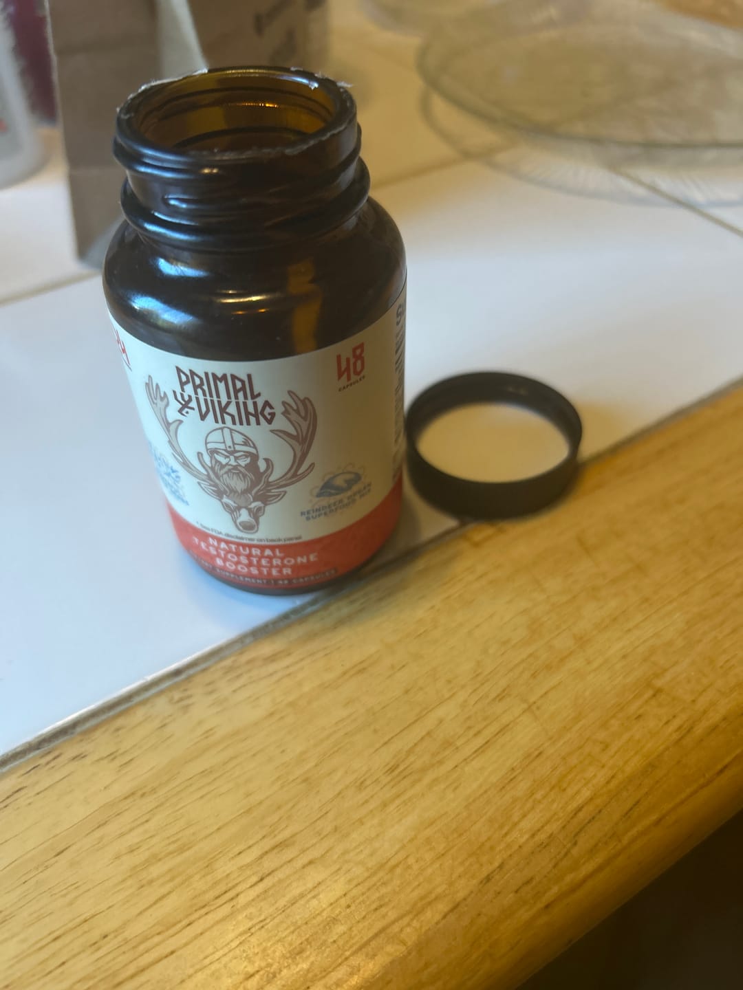 Customer photo review of Primal Reindeer Testosterone Support
