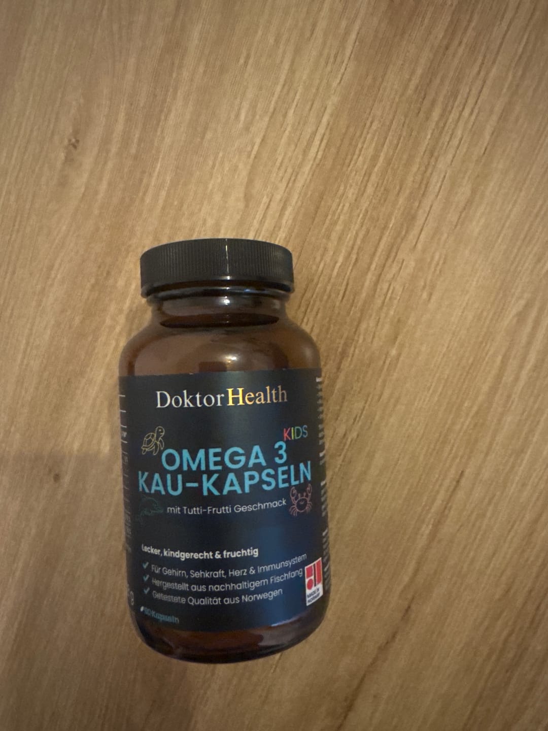 Customer photo review of Omega 3 - Kau-Kapsel für Kinder