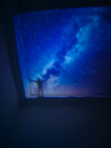 Customer photo review of Proyector Galaxia