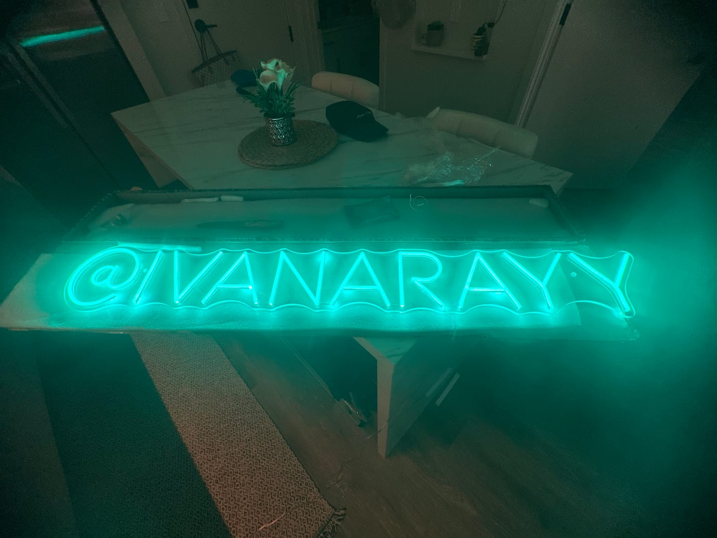 Customer photo review of Custom Neon: @ivanarayy