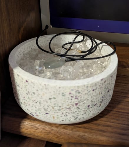 Customer photo review of Celestial Shield – The Oracle's Purity Bowl