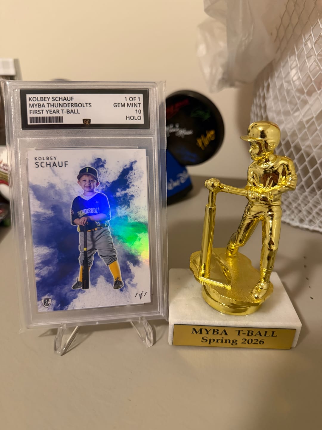 Customer photo review of Custom Graded Card