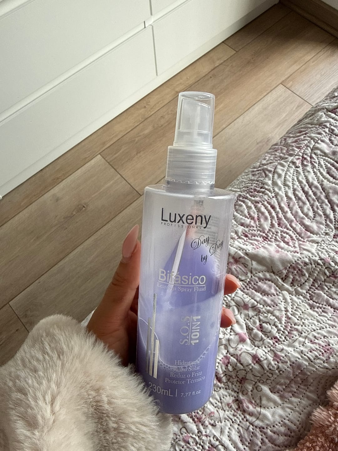Customer photo review of Spray Bifásico 10 en 1 230 ml