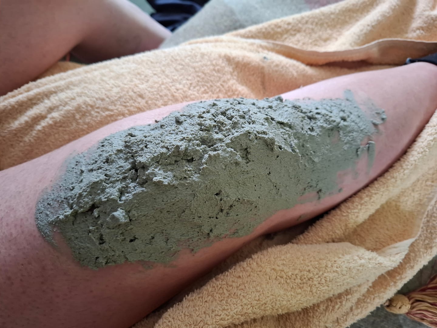 Customer photo review of Sardinian Green Clay | Purifier