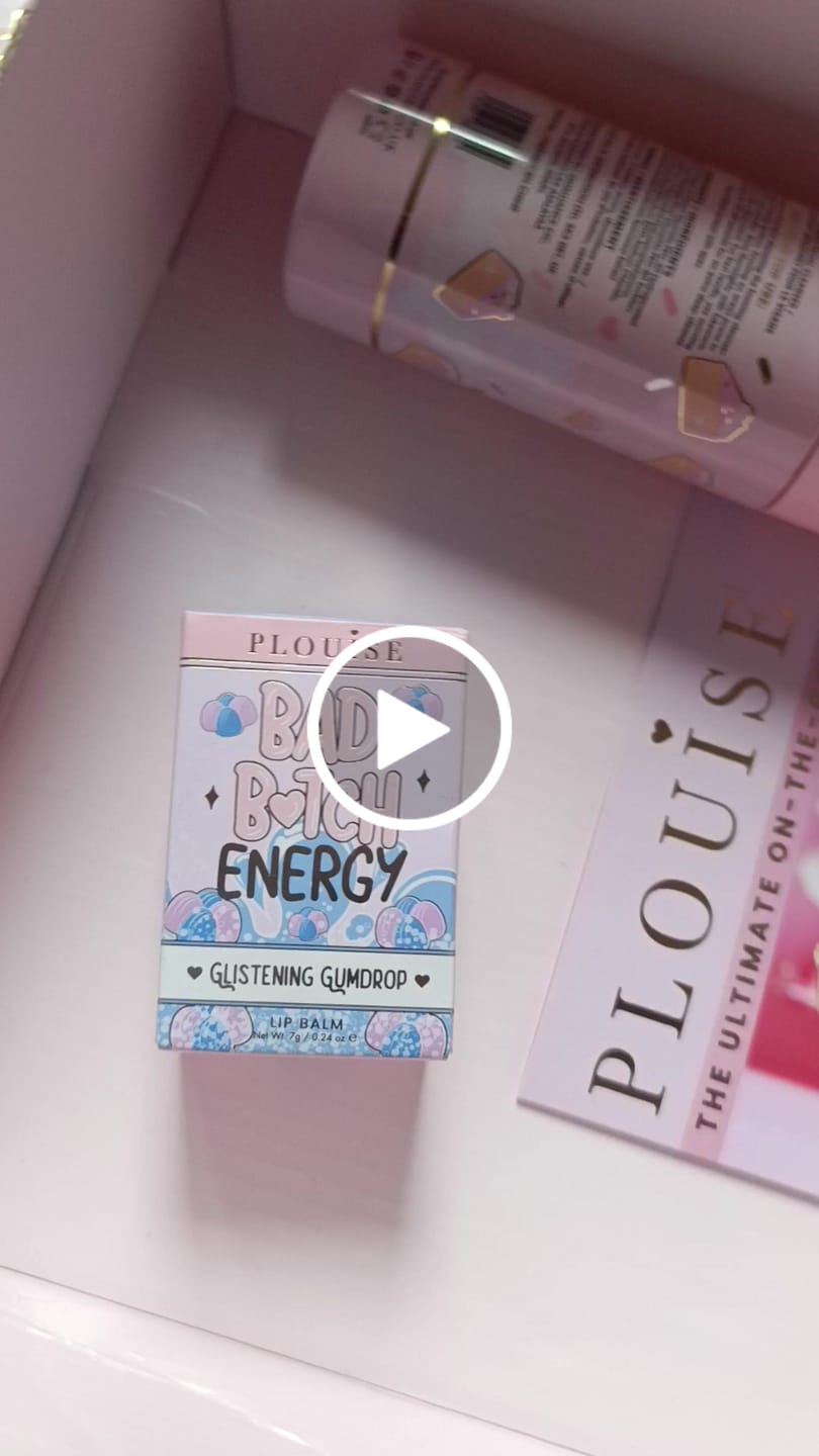 Customer video review of Bad Bitch Energy Keychain Lip Balm
