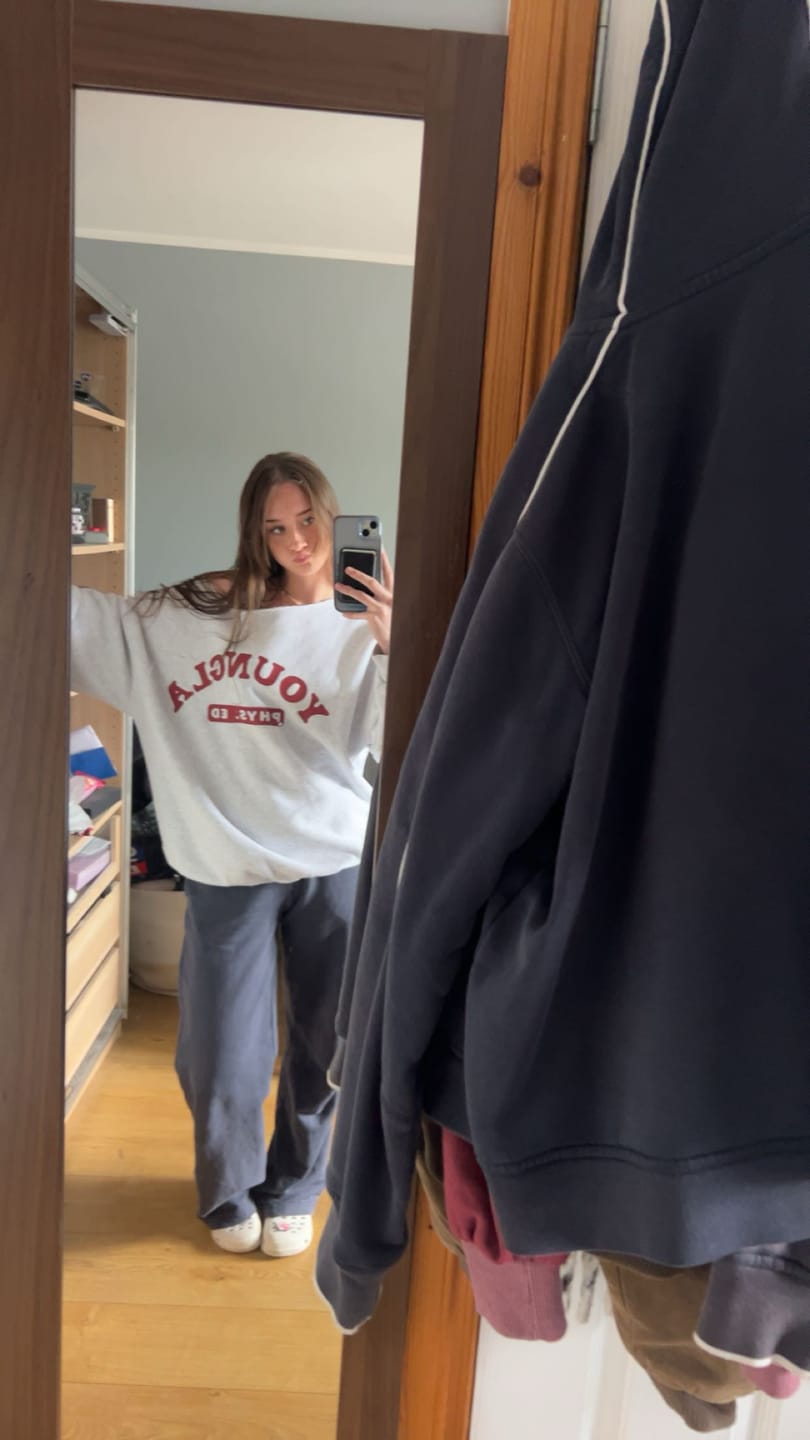 Customer photo review of W5198 - P.E. Crewneck