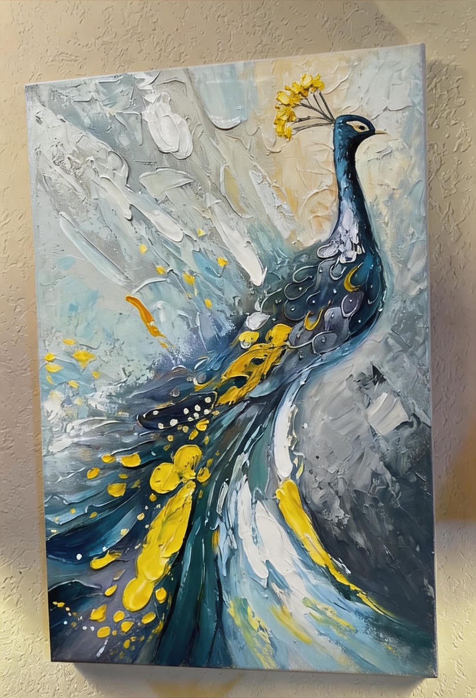 Customer photo review of Abstract Animal Textured Wall Art #DL010
