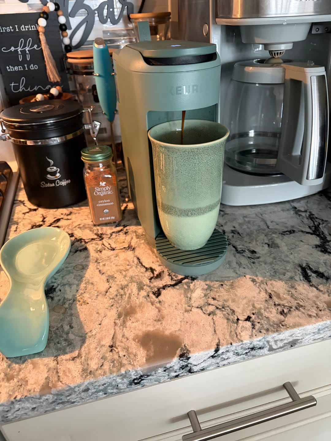 Customer photo review of Emerald Cup 16oz