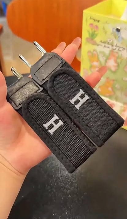 Customer photo review of BeltBro Pro – Ultra Comfort Buckle-Free Elastic Belt (2-Pack)