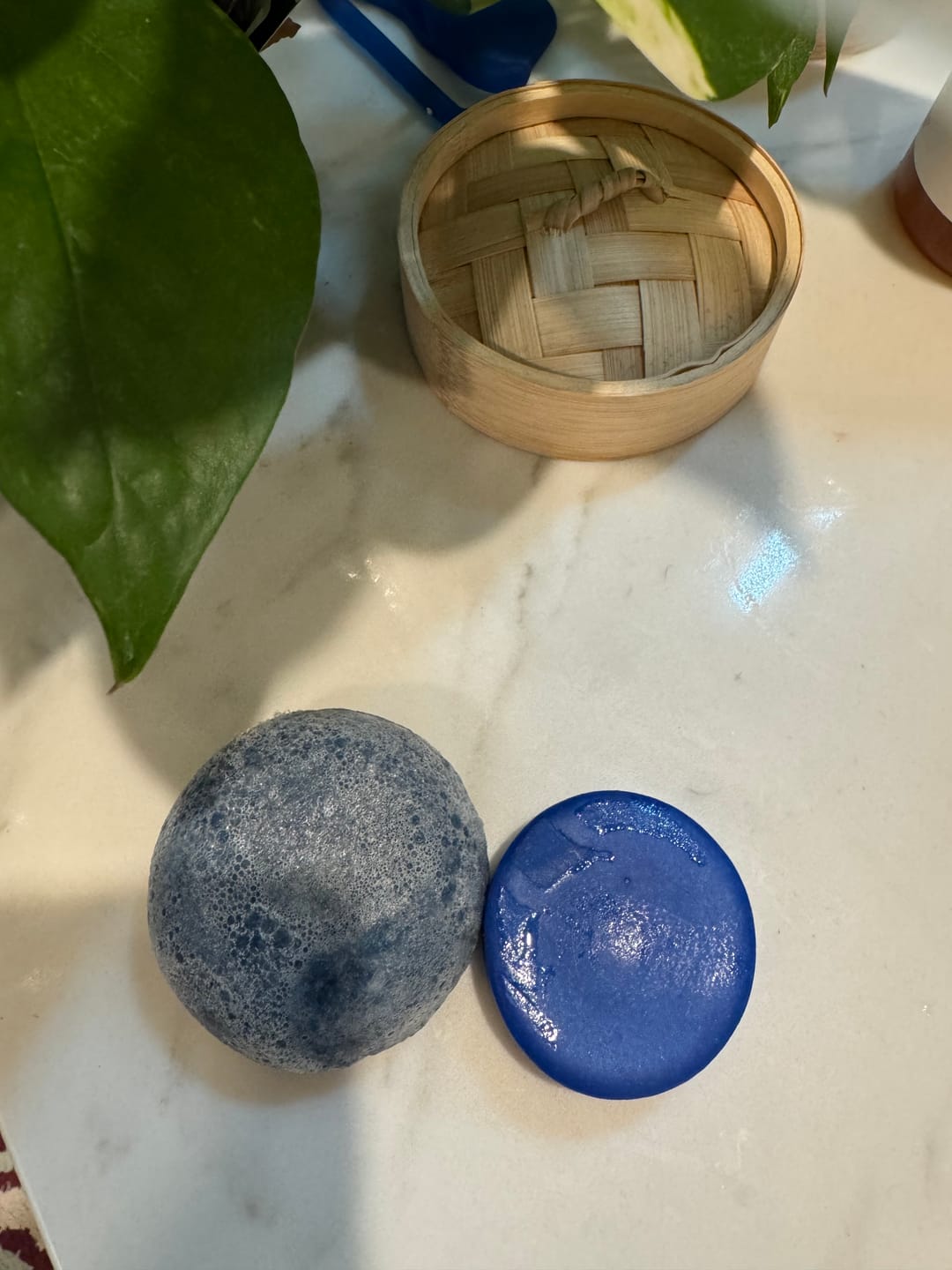 Customer photo review of Blueberry Fields Shampoo & Conditioner Bundle
