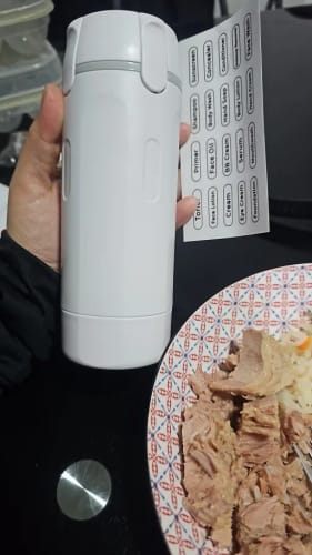 Customer photo review of 4-in-1 Travel Dispenser Bottle