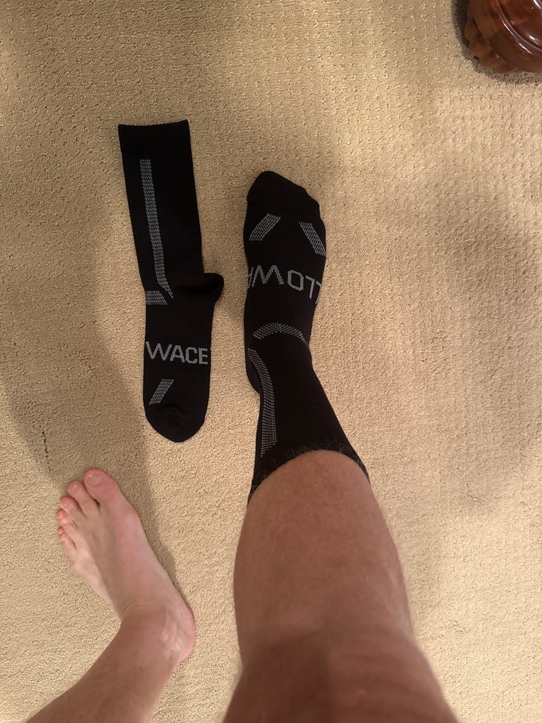 Customer photo review of The Alpaca Socks