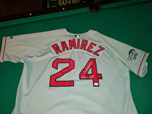 Customer photo review of Manny Ramirez Autograph Signing