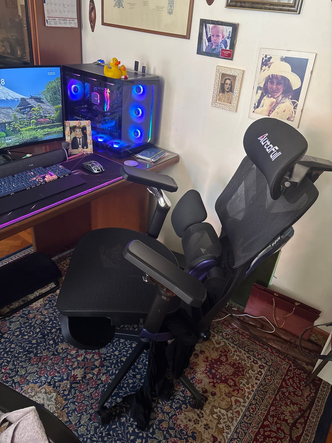 Customer photo review of AutoFull M6 Ultra+ 2.0 Shiatsu Massage Gaming Chair [Official Chair of IEM Cologne Major 2026]
