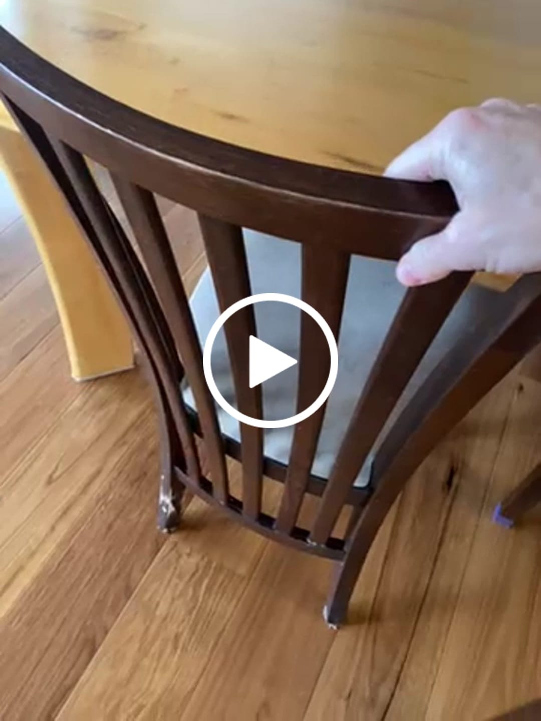 Customer video review of Square Felt Silicone Chair Leg Protectors | Extra-Durable Chair Floor Protectors