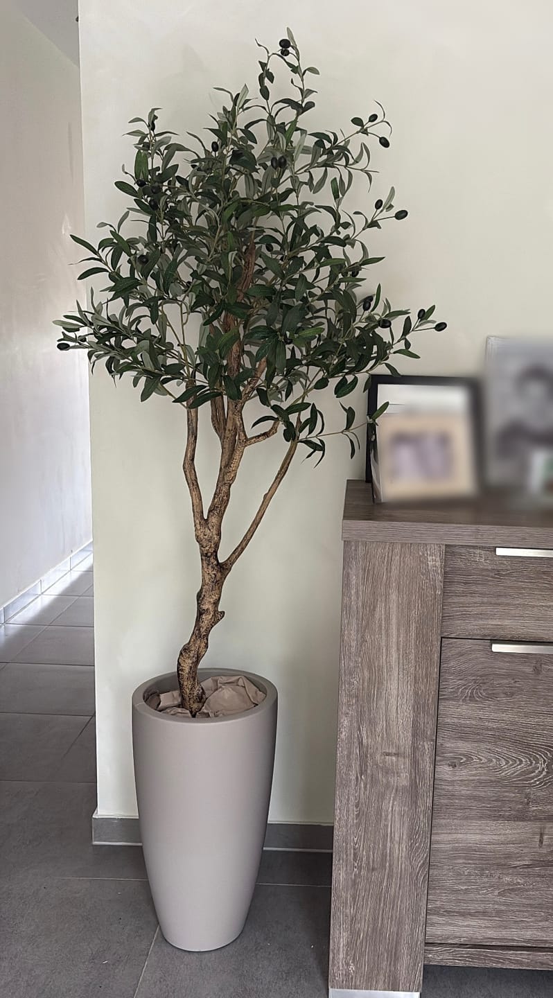Customer photo review of Kunst Olijfboom 150cm