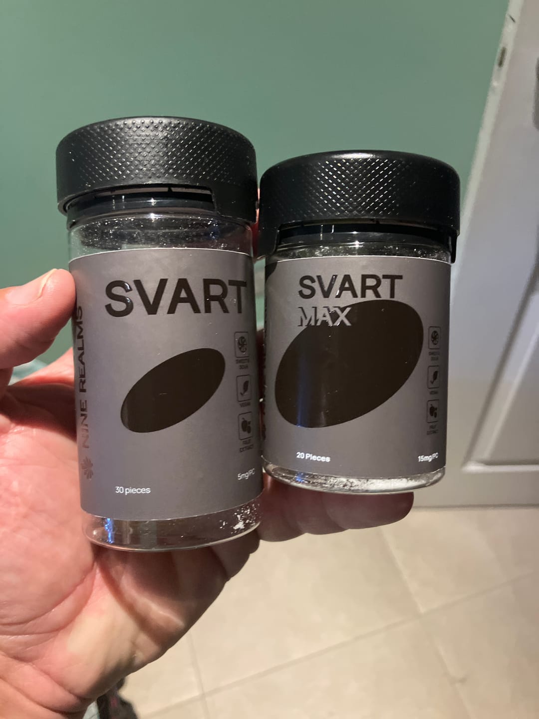 Customer photo review of SVART Gummies
