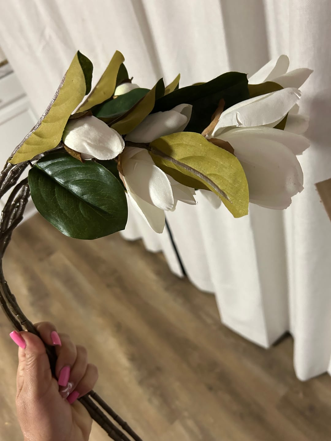 Customer photo review of Set of 3 magnolias stems