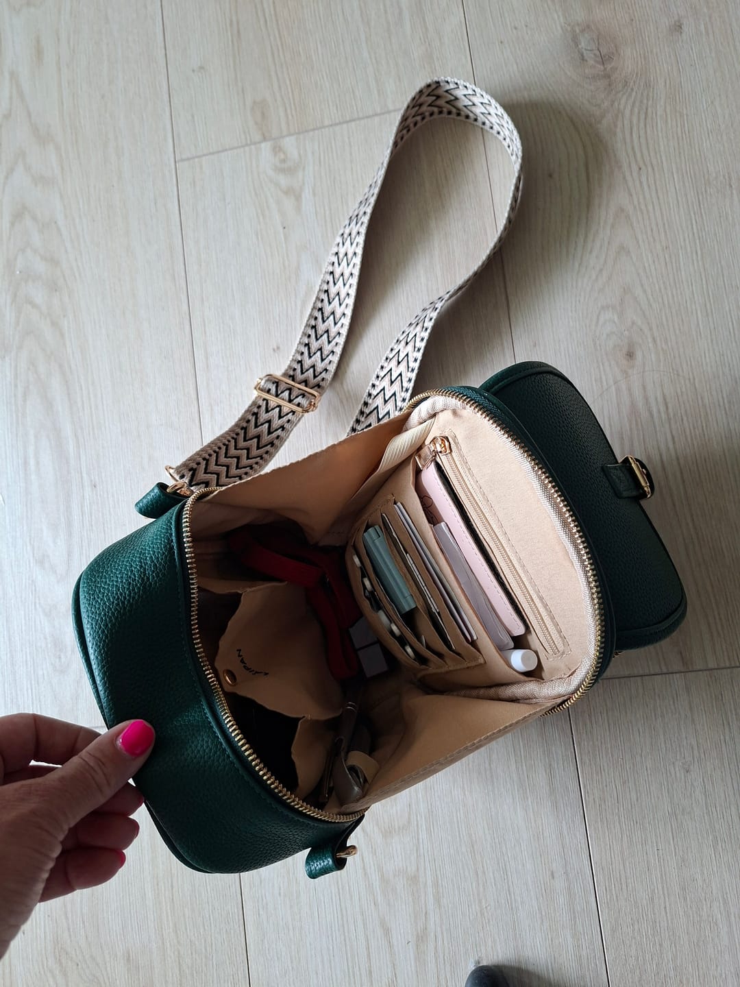 Customer photo review of Laipan - The Roomiest Crossbody bag