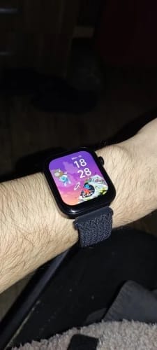 Customer photo review of Polar Nylon Loop Band for Polar Smartwatch - Durable Replaceable Strap