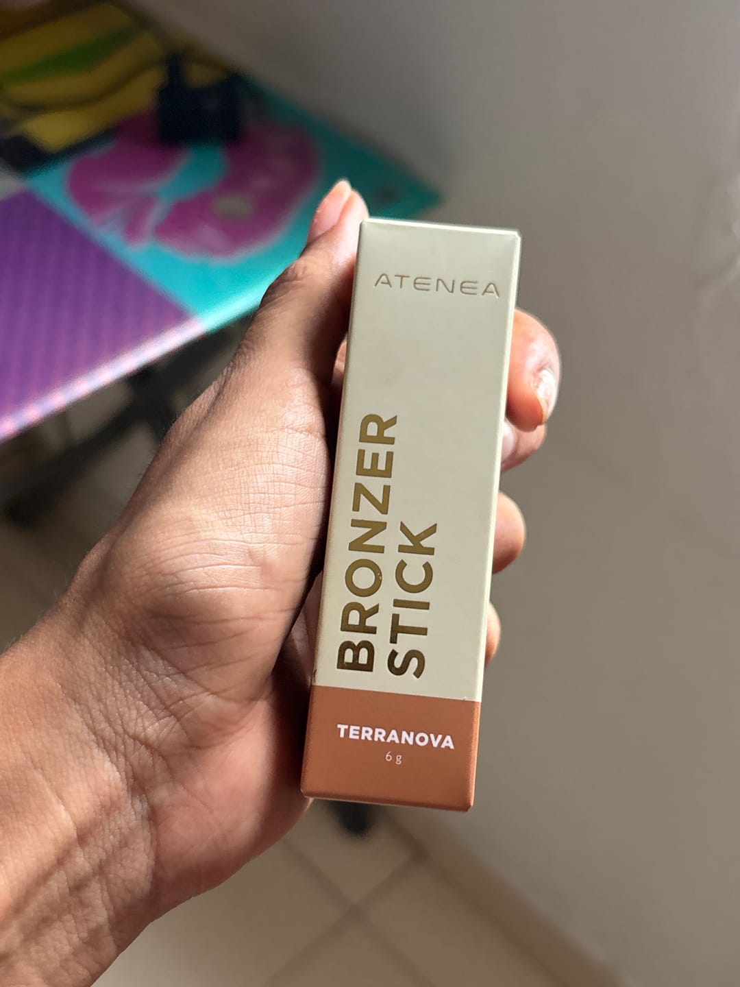 Customer photo review of BRONZER CREMOSO EN BARRA COLLECTION