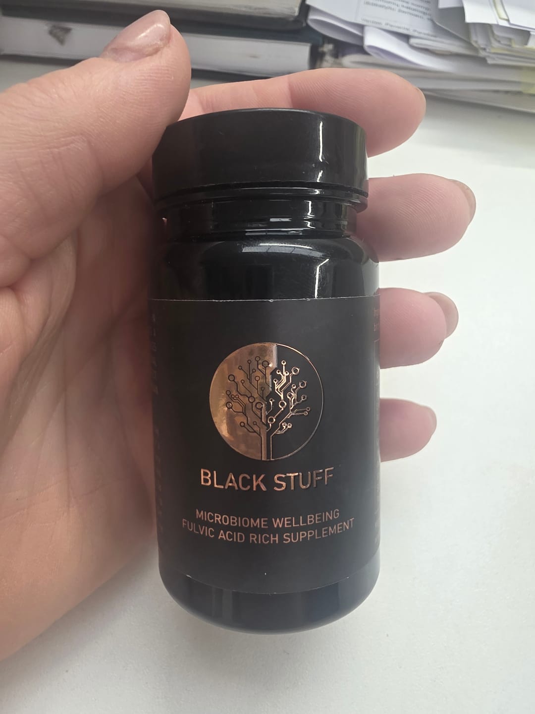 Customer photo review of BLACK STUFF POWDER REFILL
