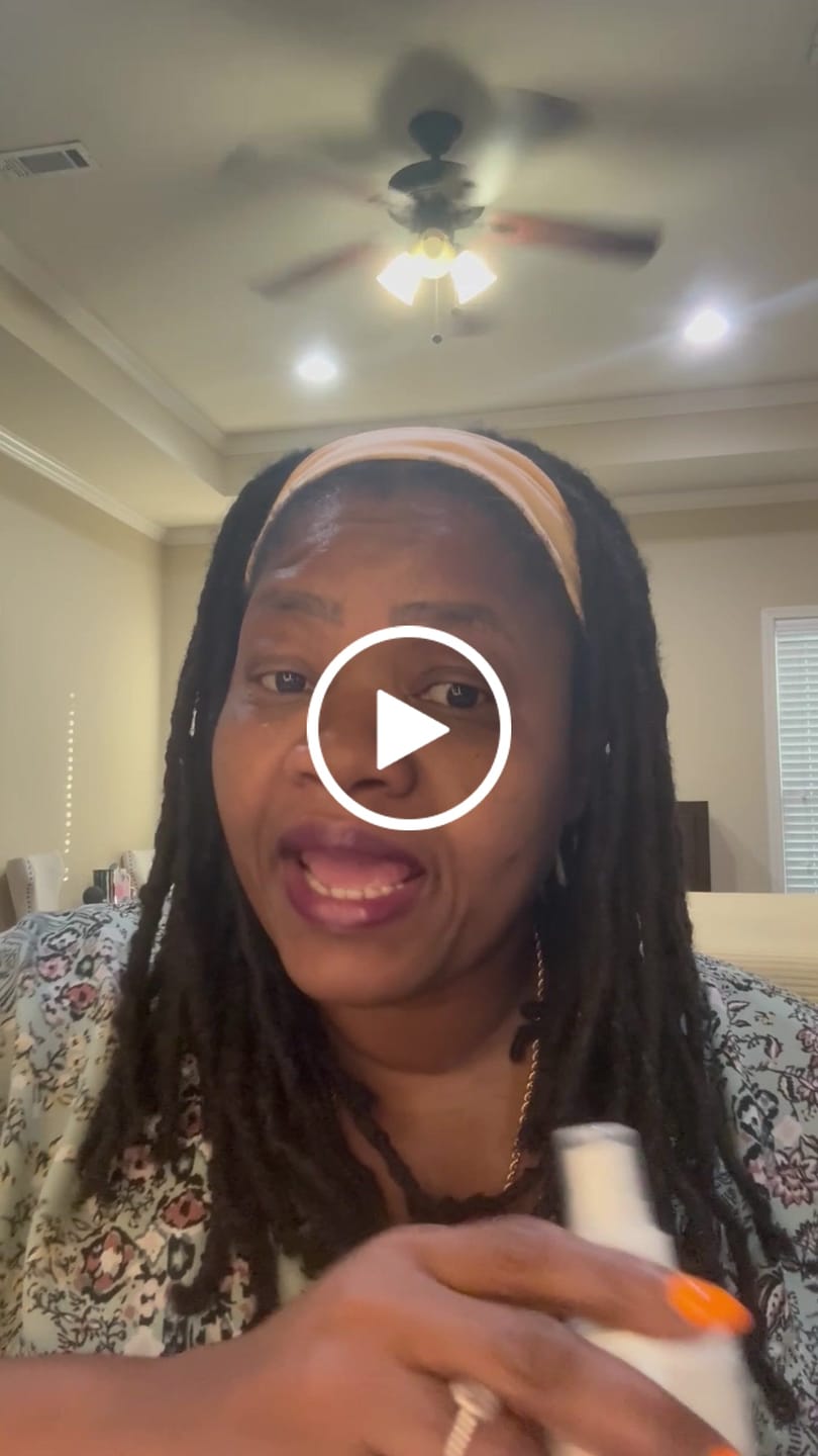 Customer video review of Hydrating Hair Mist