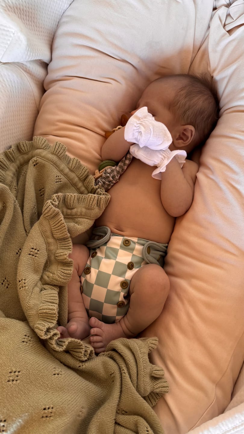 Customer photo review of Renew Premium Hybrid NEWBORN Cloth Diaper