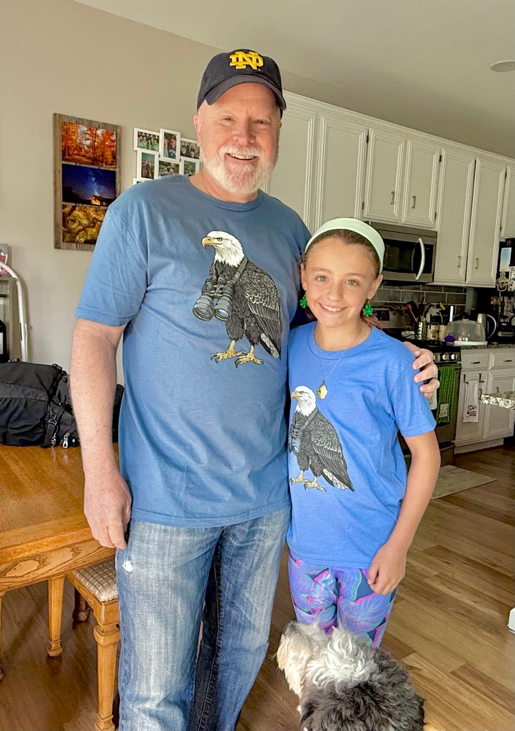 Κριτική με φωτογραφία πελάτη για το T-Shirt Bald Eagle Bird Watcher