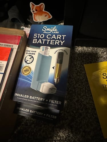 Customer photo review of Inhaler 510 Cart Battery + Cloud Filters